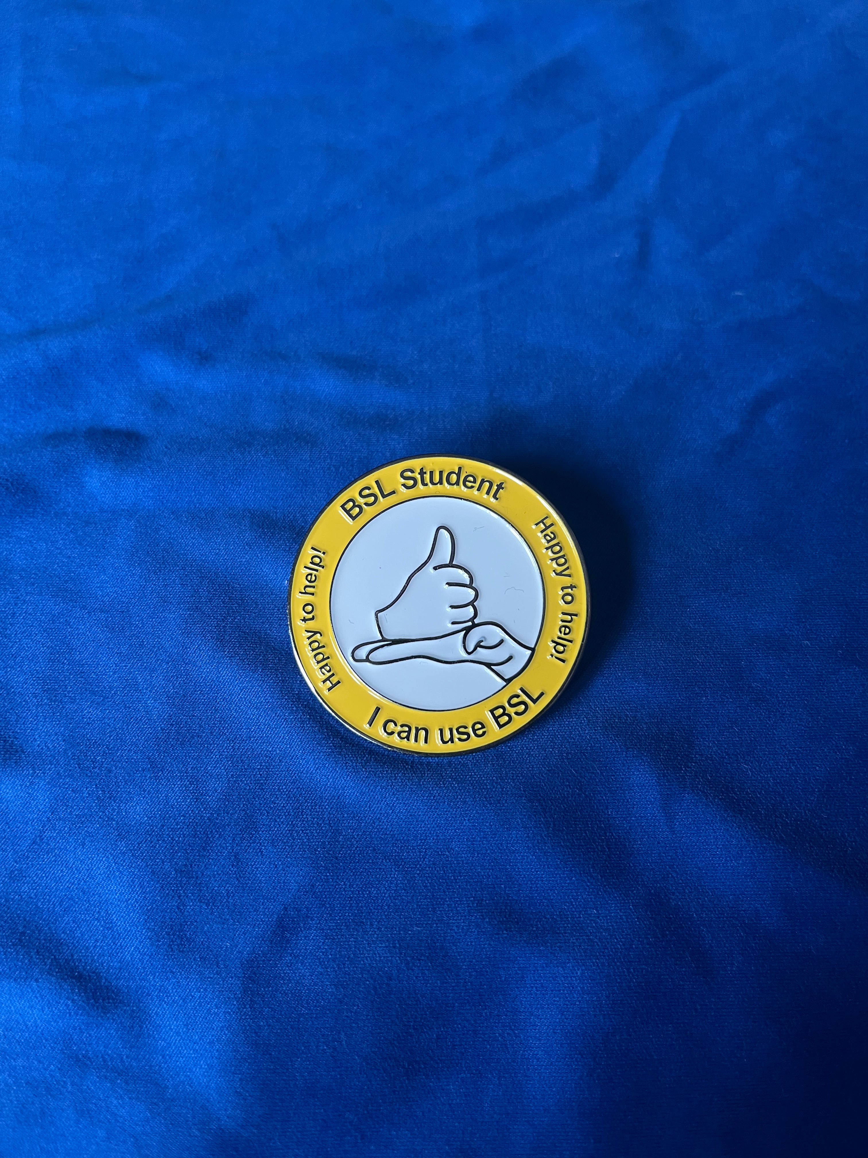 PRE-ORDER BSL Student Enamel Badge