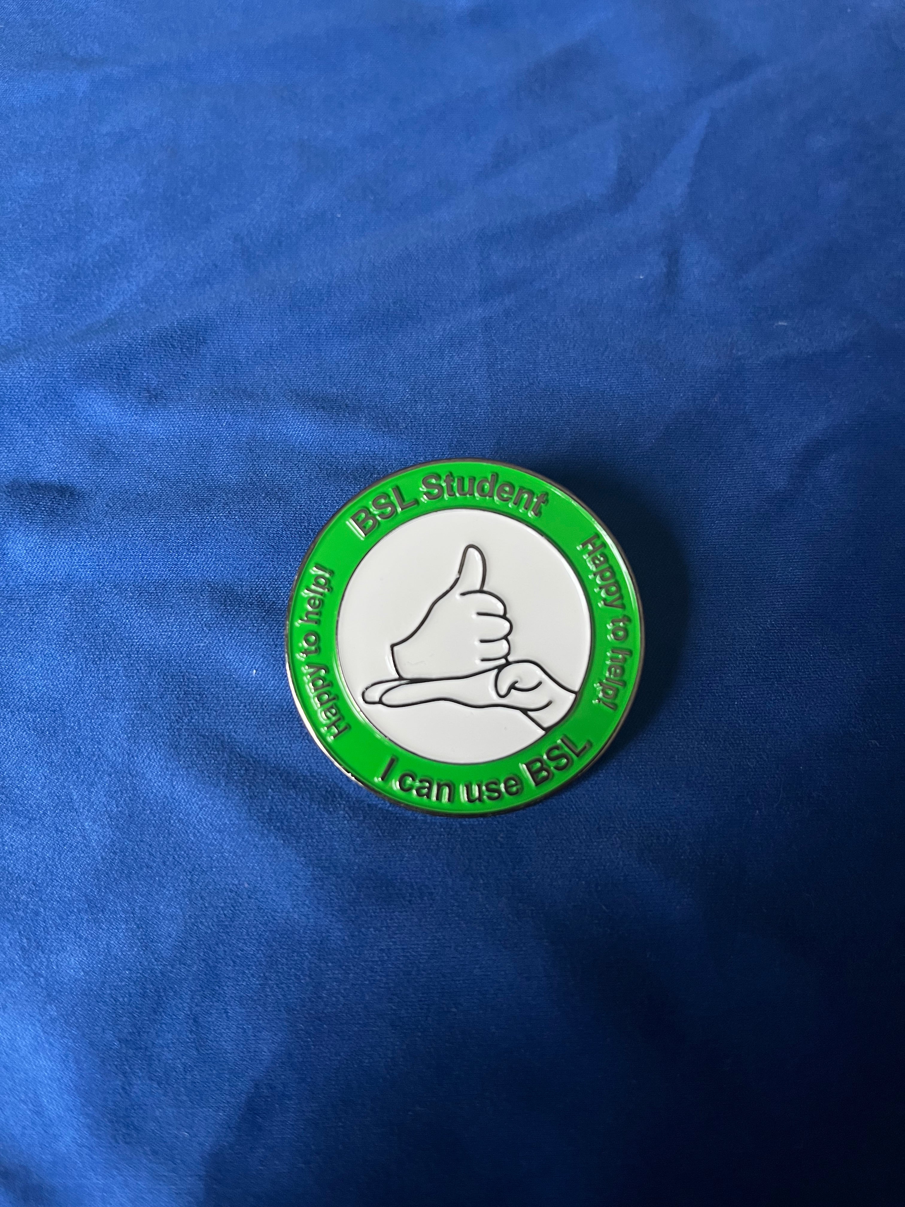 PRE-ORDER BSL Student Enamel Badge