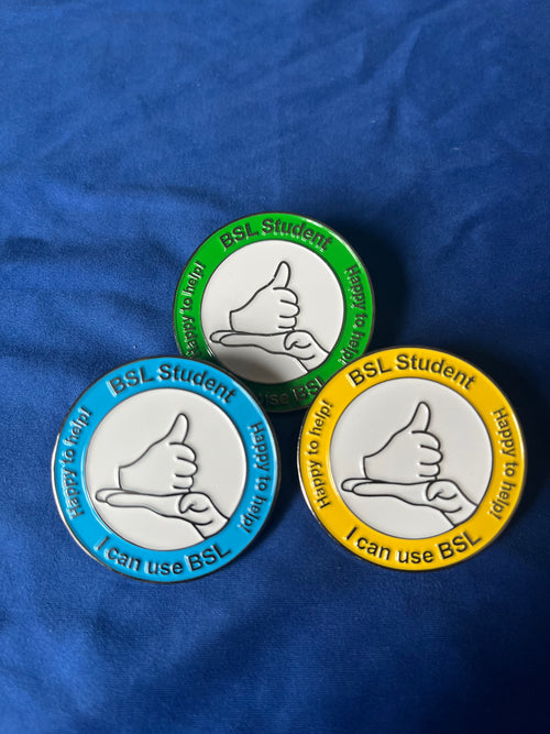 PRE-ORDER BSL Student Enamel Badge