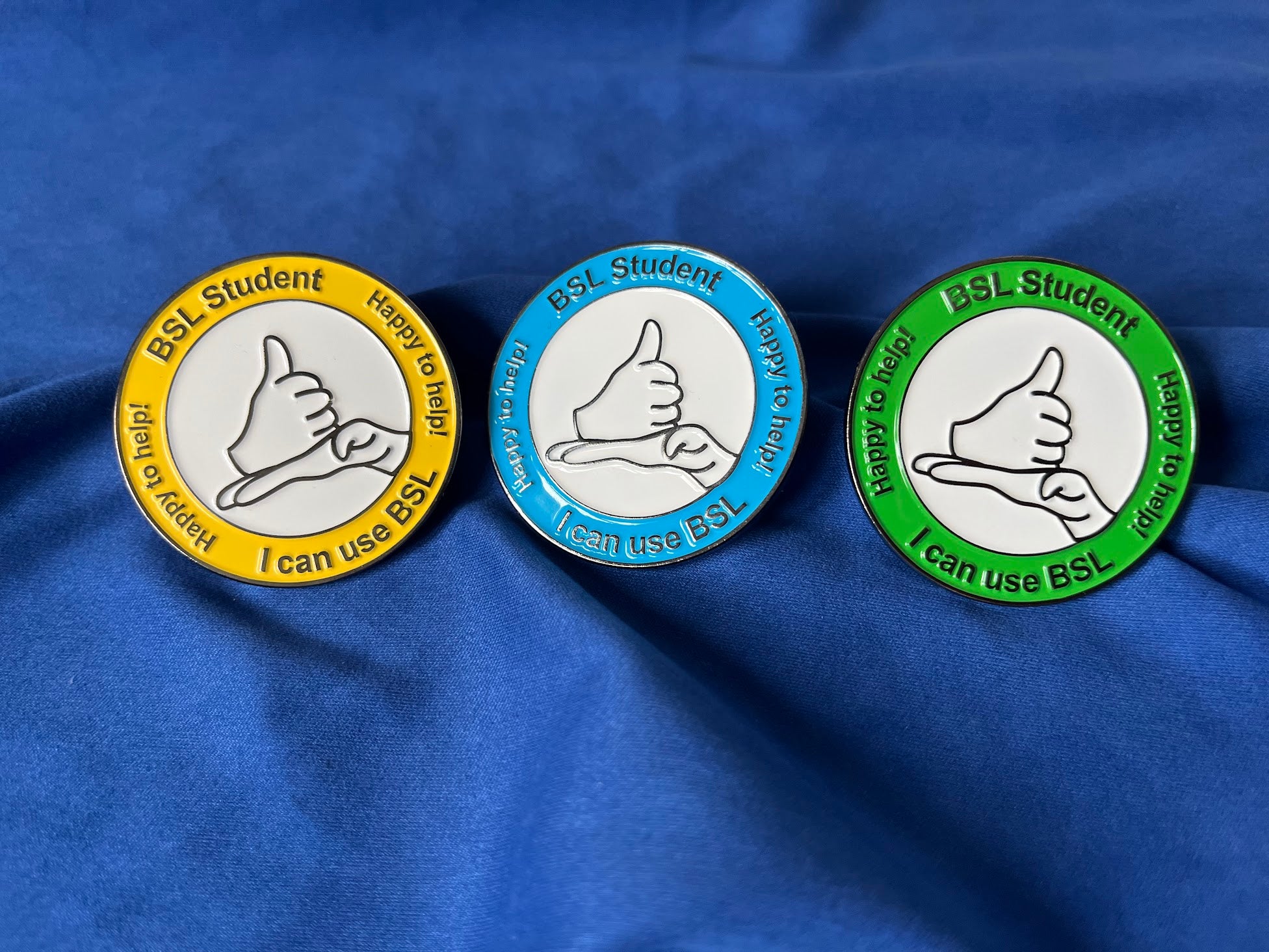 PRE-ORDER BSL Student Enamel Badge